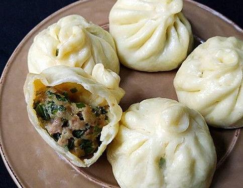 吃茭瓜馅包子视频播放